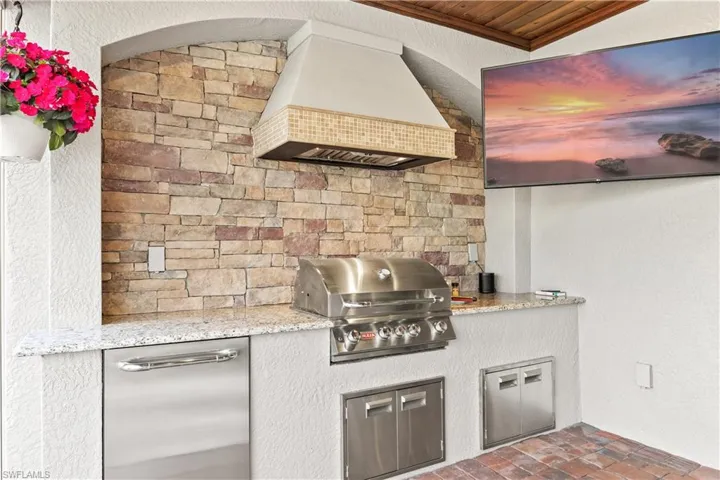 Outdoor kitchen