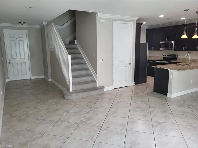 Stairs to second floor