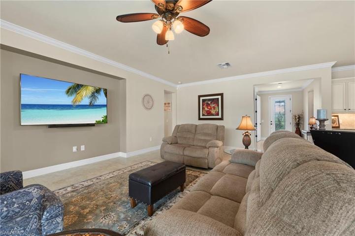 15045 Malayan Court Bonita Springs FL 34135 - Living Room