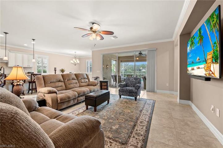 15045 Malayan Court Bonita Springs FL 34135 - Living room