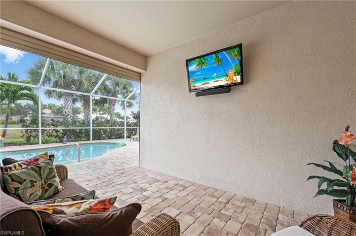 15045 Malayan Court Bonita Springs FL 34135 - Storm protected lanai