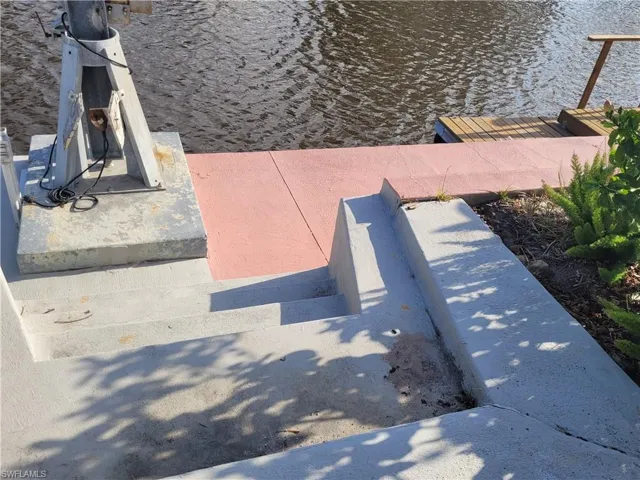 area of 10 ft easement to canal