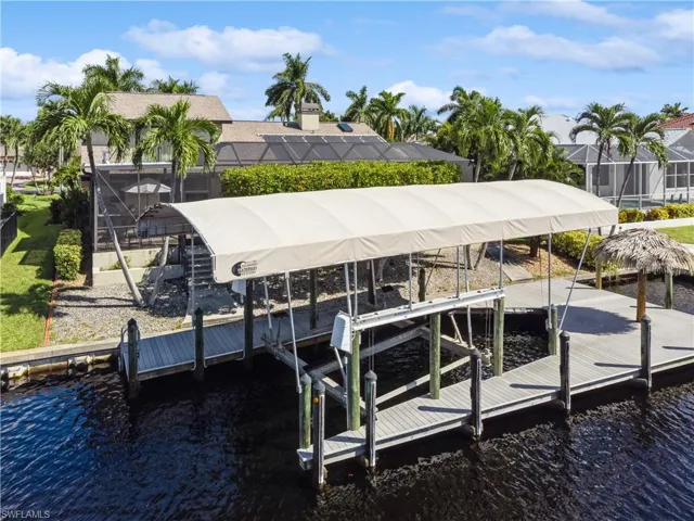 View of dock from water
