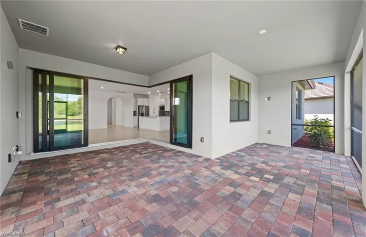 Screened in extended lanai