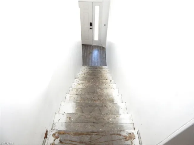 View of stairway
