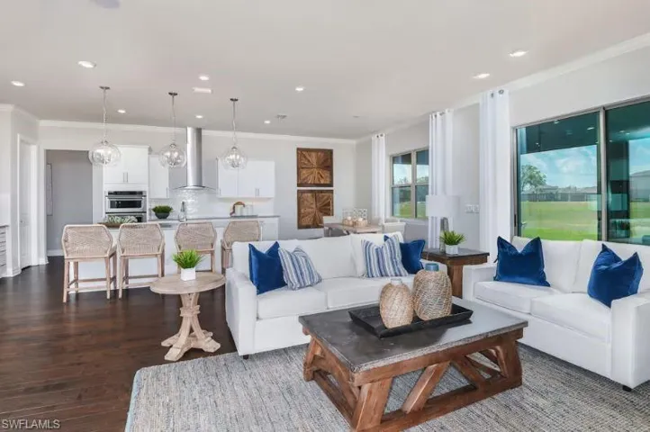 Interior photos are of a staged model home, options may vary.