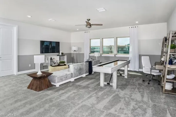 Interior photos are of a staged model home, options may vary.