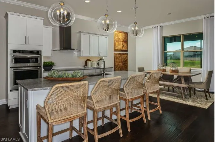 Interior photos are of a staged model home, options may vary.