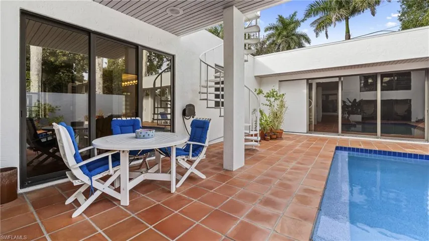 View of patio / terrace featuring outdoor dining area