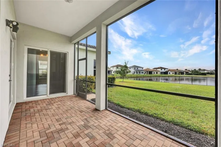 with a lake view