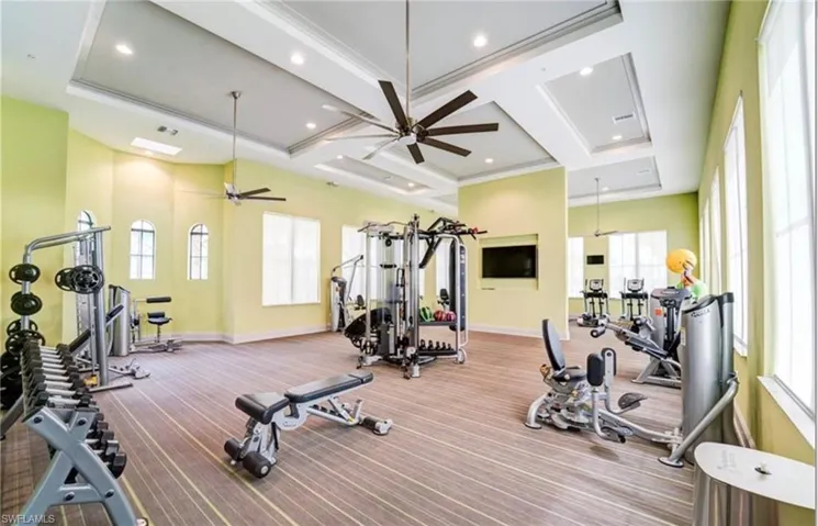 Workout area