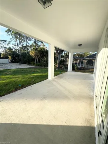 View of patio