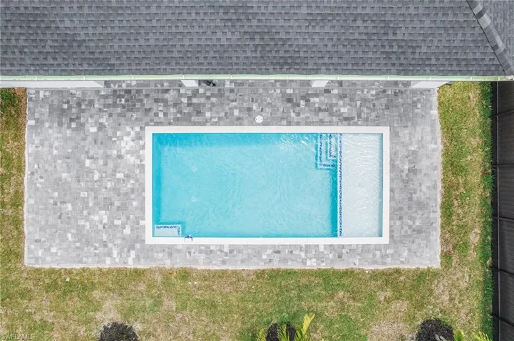 Aerial view Pool