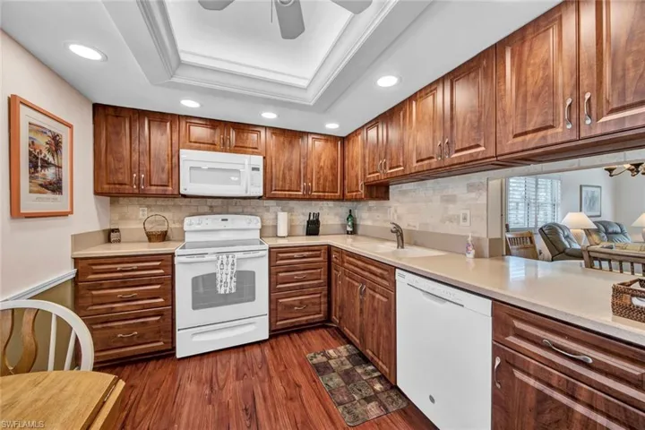 Newer Appliances and Vinyl Flooring