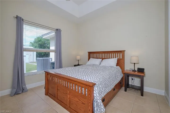 Second bedroom.  Nice window and large closet complete this room.