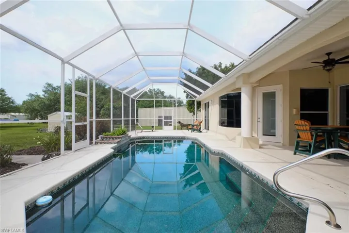 Another view of the pool.  In the distance is the 2-Section barn.  Wait till you see that!