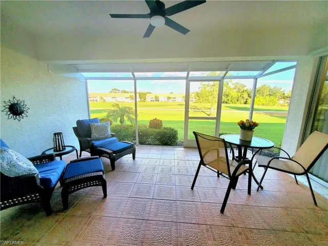 Oversized lanai for lounging and stunning views