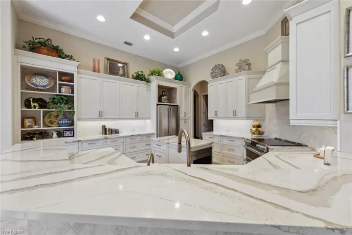 Stunning Quartzite counters