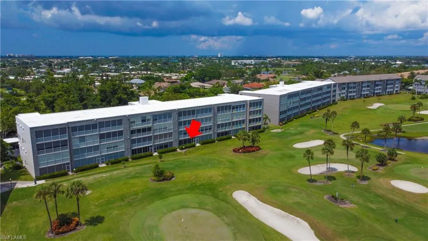 Sawgrass # 105 is noted by the red arrow.
