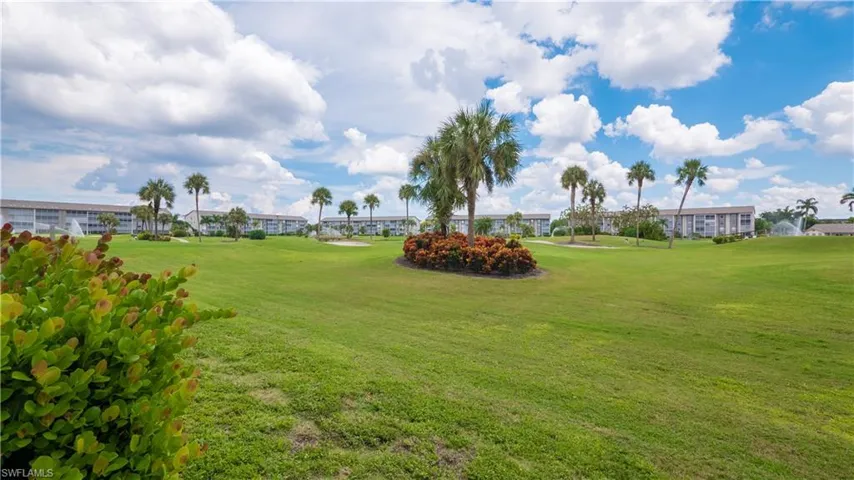 What a gorgeous view of the course from the just outside your private lanai in Sawgrass.
