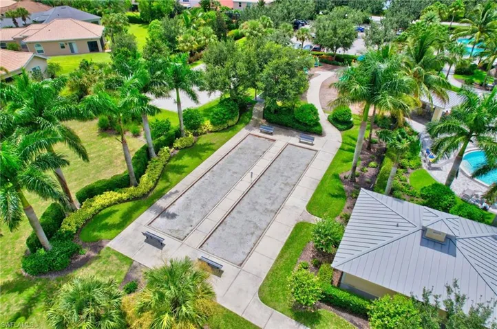Drone / aerial view of Bocce