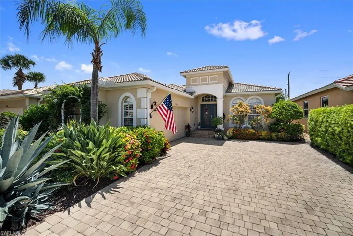 View of mediterranean / spanish-style home