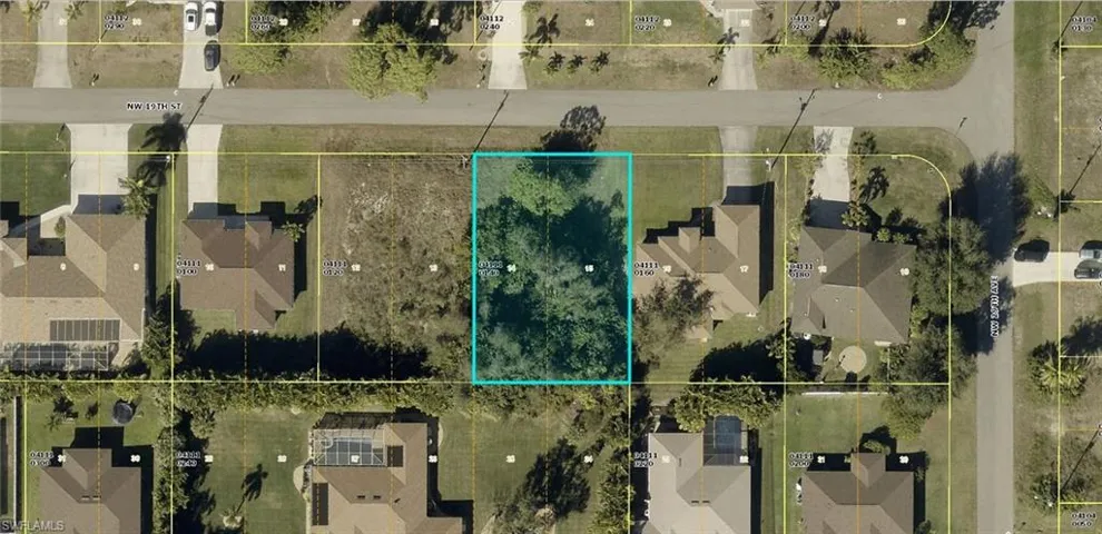 Aerial Property Overview. Illustrating the property's location and surrounding parcels