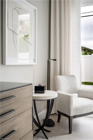 Sitting room with healthy amount of natural light