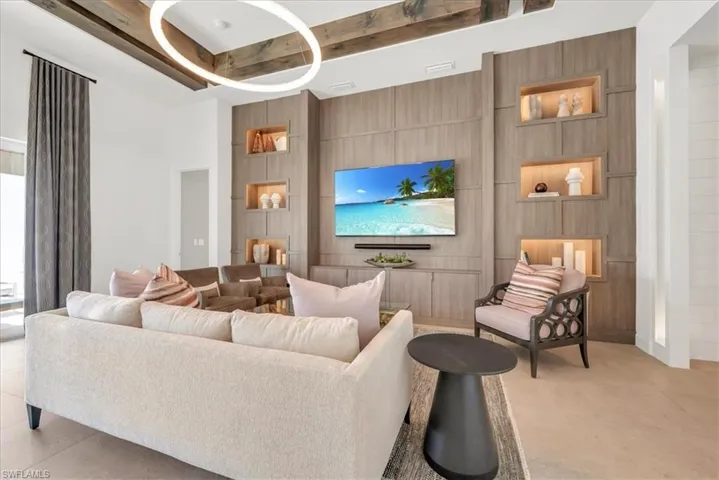 View of living room