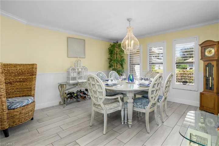 Spacious Dining Room