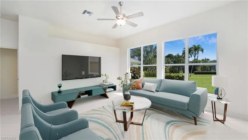 Family room - Staged