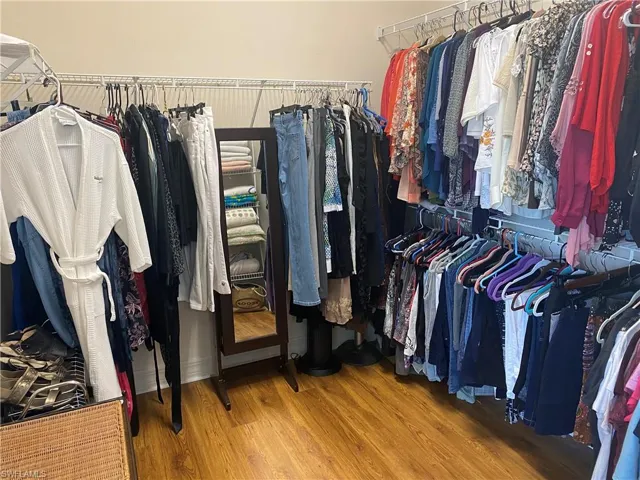 Large walk-in closet