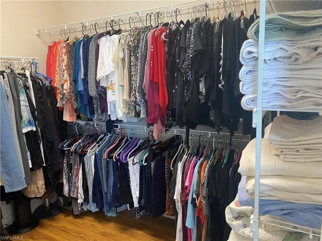 Plenty of room for linens as well