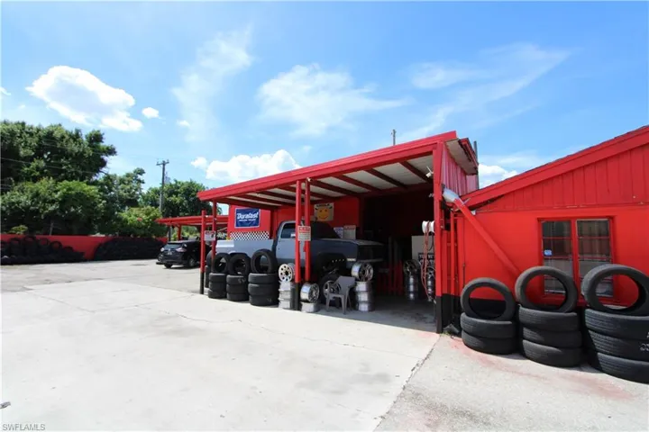 View of car parking with a carport
