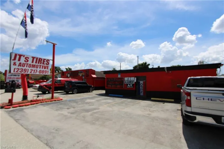 View of vehicle parking