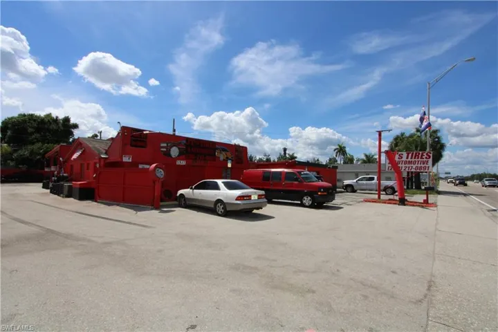 View of car parking