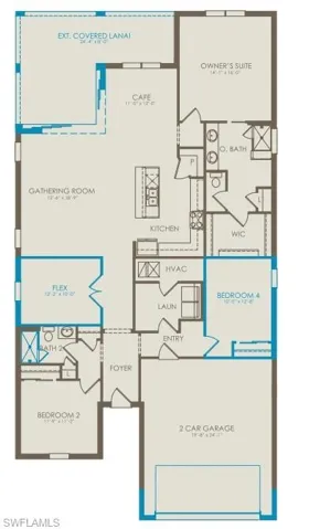 Floor plan with structurals