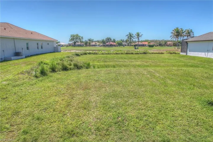 View of homesite from the street