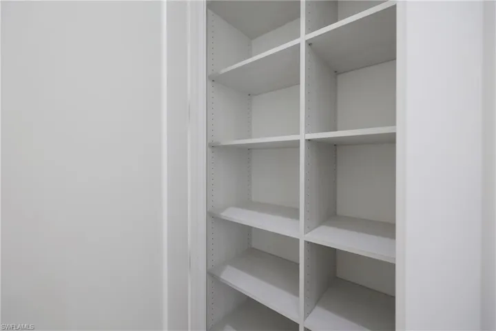 View of closet