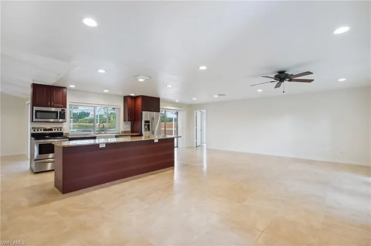 Updated Kitchen with room for barstools