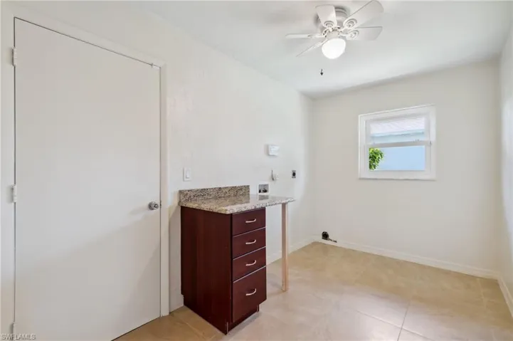 Large Laundry Room leads to the garage.