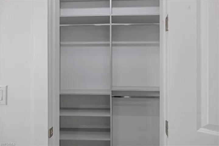 View of closet