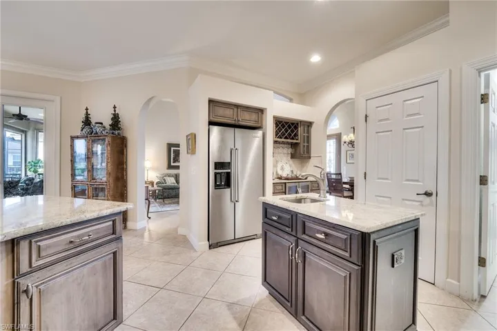 New cabinets and granite countertops