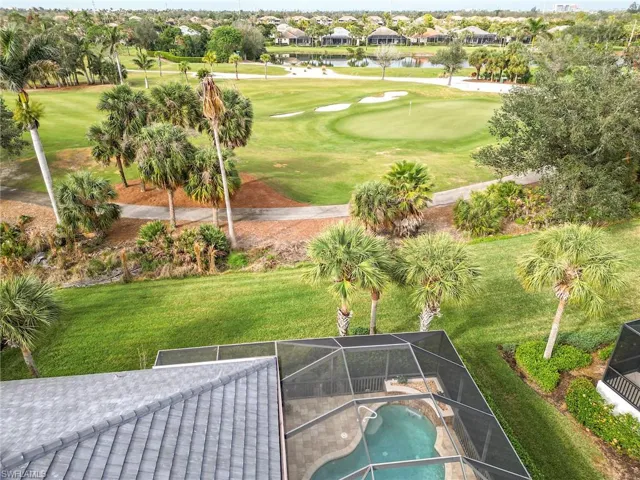 Located off the 8th green
