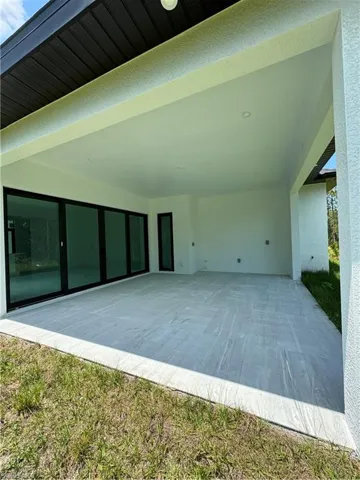 View of patio