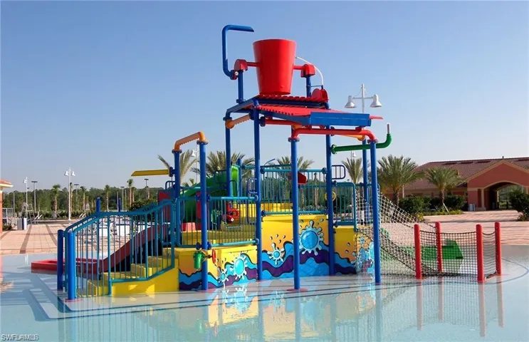 View of community jungle gym
