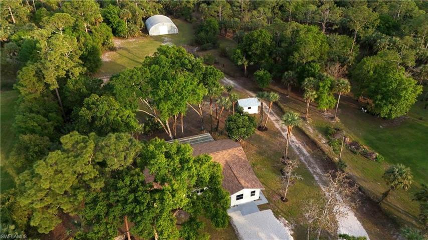 Aerial view of 2.73 acre property.