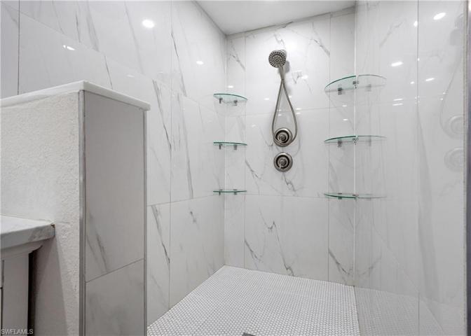 Primary bedroom shower.
