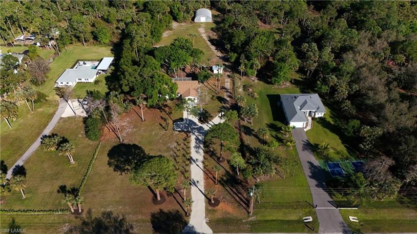 Aerial of entire 2.73 acre property.