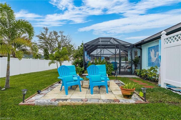 Pavers, stone, and shell design from our very own Fort Myers Beach + Outback Shower.